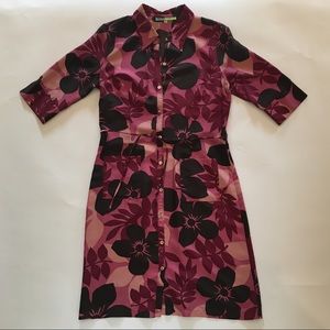 Beth Bowley silk shirt dress